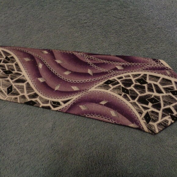 ITALY EMILLO PONTI RETRO Mens Tie - Picture 3 of 4